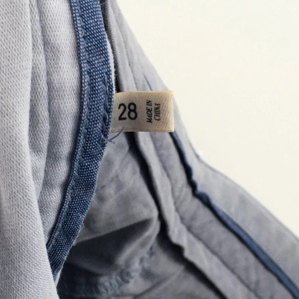 Faherty Mens Shorts Chino Stretch Blue 9.5